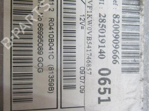 Electronic module RENAULT KANGOO / GRAND KANGOO II (KW0/1_) 1.5 dCi 70 (KW0V, KW0A) | BP20118477M83 