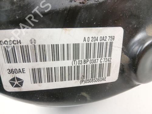 Servo brake CHRYSLER SEBRING (JS) 2.0 CRD | BP31622924M42 