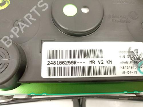 Instrument cluster DACIA SANDERO II 1.5 Blue dCi 95 (B8JL) | BP21789012C47 