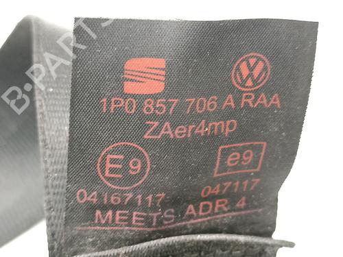 Front right seatbelt SEAT LEON (1P1) 2.0 TDI 16V | BP23242357I25 