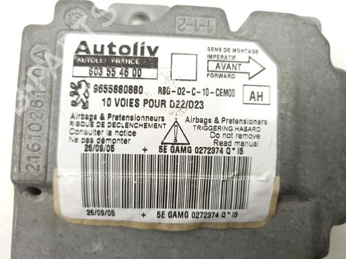 ECU airbags PEUGEOT 407 (6D_) 2.0 HDi 135 (6DRHRH, 6DRHRE, 6DRHRG, 6DRHRJ) | BP23245976M53 