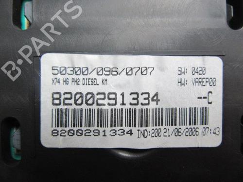 Instrument cluster RENAULT LAGUNA II Grandtour (KG0/1_) 2.0 dCi (KG1T) | BP20119406C47 