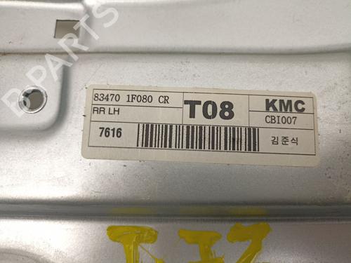 Rear left window mechanism KIA SPORTAGE II (JE_, KM_) 2.0 CRDi 4WD | BP16929710C24 
