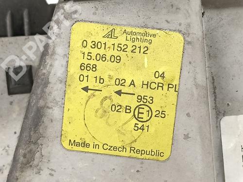 Right headlight MERCEDES-BENZ A-CLASS (W168) A 170 CDI (168.008) | BP11692028C29 