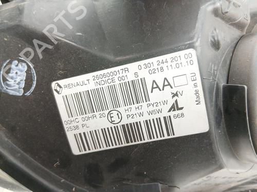Left headlight RENAULT MEGANE CC (EZ0/1_) 1.5 dCi (EZ09, EZ1G, EZ0D, EZ14) | BP28328136C28 