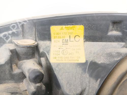 Right headlight OPEL COMBO Box Body/MPV 1.7 DTI 16V | BP32138116C29 