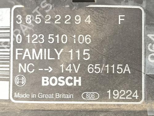 Alternator CHRYSLER VOYAGER III VAN (GS_) 2.5 TD (GSHY52, GSHZ52) | BP13900592M7 