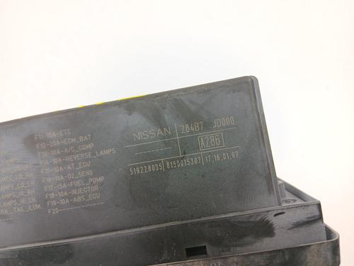 Fuse box NISSAN QASHQAI I (J10, NJ10) | BP30570988E1