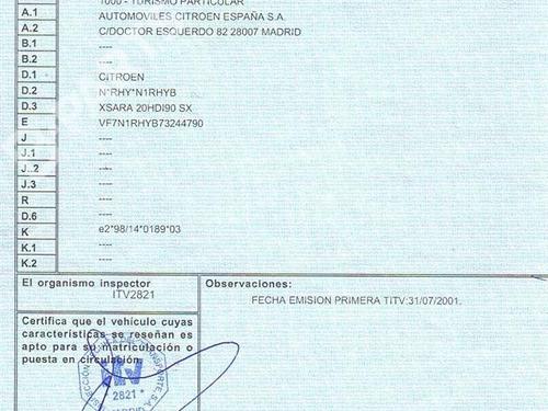 Oliebundkar CITROËN XSARA (N1) 2.0 HDi 90 | BP25804180M115 