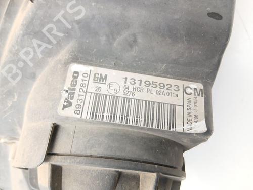 Left headlight OPEL COMBO Box Body/MPV 1.7 CDTI 16V | BP32138111C28 