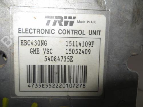 ABS pump OPEL VECTRA C GTS (Z02) 1.9 CDTI (F68) | BP20117539M43 