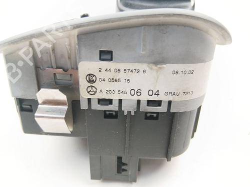 Headlight switch MERCEDES-BENZ C-CLASS (W203) C 220 CDI (203.006, 203.008) | BP33024161I24  - Image 9