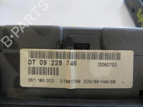 Instrument cluster OPEL ASTRA G Hatchback (T98) 1.6 16V (F08, F48) | BP20117630C47 