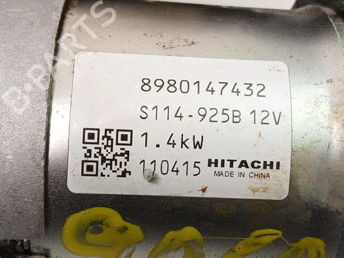 Starter OPEL ASTRA J (P10) 1.7 CDTI (68) | BP37271536M8 - Image 7