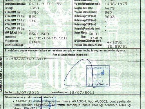 Right headlight AUDI A4 B5 (8D2)  | BP9805340C29 