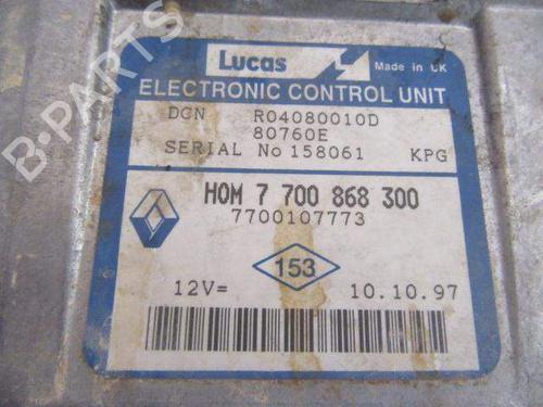 Control unit RENAULT KANGOO (KC0/1_) | BP20118316M11 - Image 3