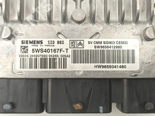 Electronic module PEUGEOT 407 (6D_) 2.0 HDi 135 (6DRHRH, 6DRHRE, 6DRHRG, 6DRHRJ) | BP14310094M83 