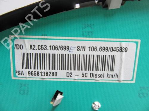 Instrument cluster PEUGEOT 407 (6D_) 1.6 HDi 110 (6D9HZC, 6D9HYC) | BP20118188C47 