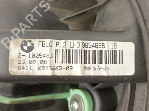 Heater blower motor BMW 1 (E81) 118 d | BP16934493M62 