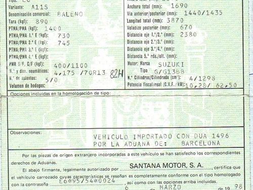 Høyre baklys SUZUKI BALENO Hatchback (EG) 1.3 i 16V (SY413) | BP9805514C35 