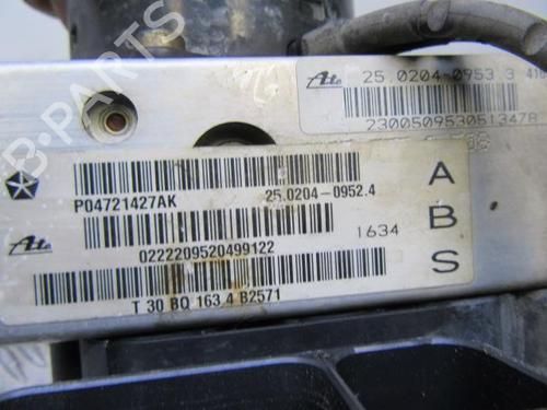 ABS pump CHRYSLER VOYAGER IV (RG, RS) 2.5 CRD | BP20119785M43 
