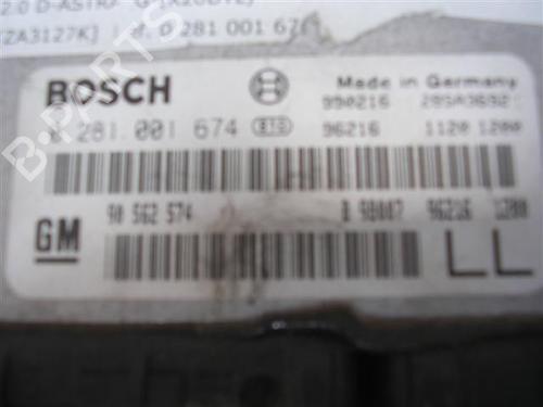 Electronic module OPEL ASTRA G Hatchback (T98) 2.0 DI (F08, F48) | BP20121147M83 