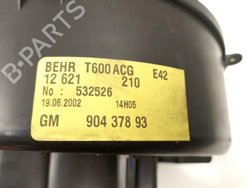 Heater blower motor OPEL ZAFIRA A MPV (T98) 2.0 DTI 16V (F75) | BP22737547M62 