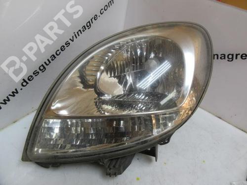 Left headlight NISSAN KUBISTAR MPV (X76) 1.5 dCi 70 BP11757545C28