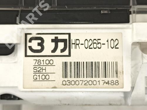 Instrument cluster HONDA HR-V (GH_) 1.6 16V 4WD (GH2, GH4) | BP11257106C47 
