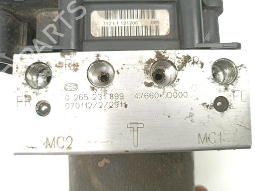 ABS pump NISSAN QASHQAI / QASHQAI +2 I (J10, NJ10, JJ10E)  | BP25378619M43 