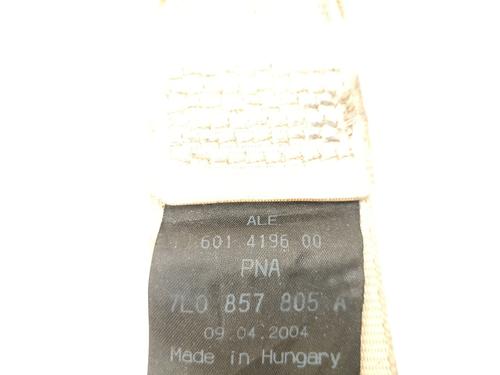 Rear left seatbelt VW TOUAREG (7LA, 7L6, 7L7) 2.5 R5 TDI | BP25745716I29 