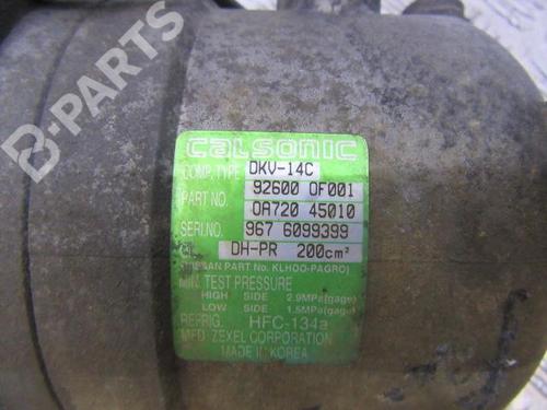 AC compressor NISSAN TERRANO II (R20) 2.7 TDi 4WD | BP9860974M34 