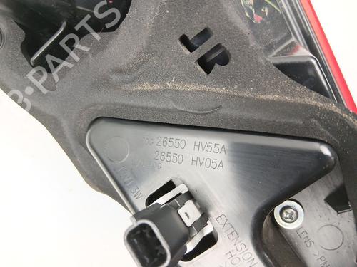 Right tailgate light NISSAN QASHQAI II (J11, J11_) 1.2 DIG-T | BP30028116C80