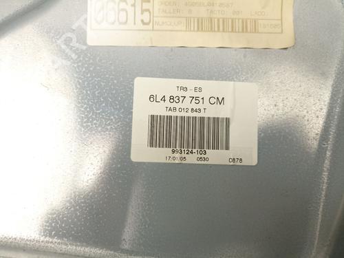 Front left window mechanism SEAT IBIZA III (6L1) 1.9 TDI | BP21057523C22 