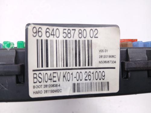 Fuse box CITROËN BERLINGO MULTISPACE (B9) 1.6 HDi 90 | BP28134148E1 