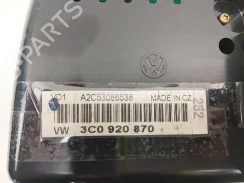 Instrument cluster VW PASSAT B6 (3C2) 2.0 FSI | BP32477239C47 