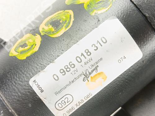 Anlasser CITROËN BERLINGO / BERLINGO FIRST Box Body/MPV (M_) 1.9 D (MBDJY) | BP29823653M8 