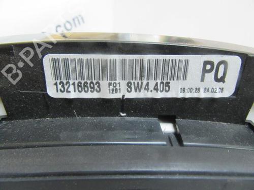 Instrument cluster OPEL ASTRA H (A04) 1.7 CDTI (L48) | BP20118457C47 