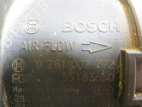 Mass air flow sensor FIAT BRAVO II (198_) 1.9 D Multijet (198AXB1A) | BP20117570M95 