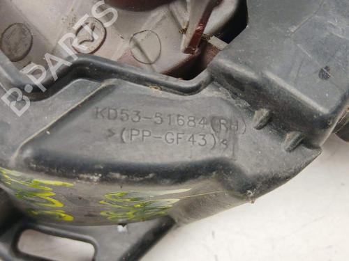 Right front fog light MAZDA CX-5 (KE, GH) 2.2 D AWD (KE2AW) | BP30968510C31 - Image 8