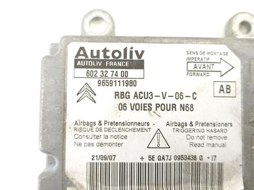 ECU airbags CITROËN XSARA PICASSO (N68) 1.6 HDi | BP19637221M53 