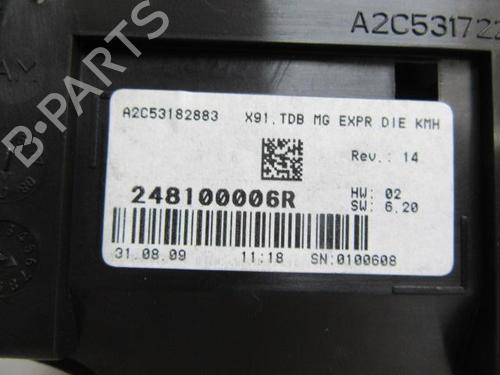 Instrument cluster RENAULT LAGUNA III (BT0/1) 2.0 dCi (BT01, BT08, BT09, BT0E, BT0K, BT12, BT1C, BT1D,... | BP20119265C47 