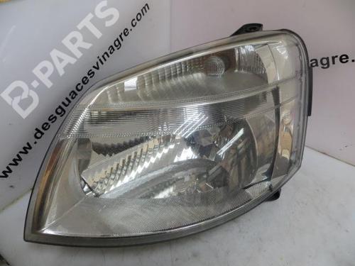 Left headlight PEUGEOT PARTNER Box Body/MPV (5_, G_) 2.0 HDi (90 hp) 11948370