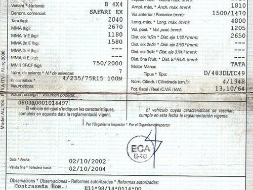 Styring servopumpe TATA SAFARI  | BP11235358M99 