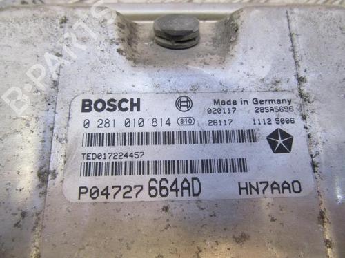 Electronic module CHRYSLER VOYAGER IV (RG, RS) 2.5 CRD | BP20119827M83 