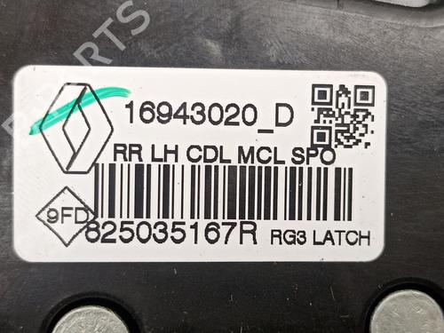 Rear left lock RENAULT MEGANE IV Hatchback (B9A/M/N_) 1.3 TCe 140 (B9NB) | BP17493197C100 