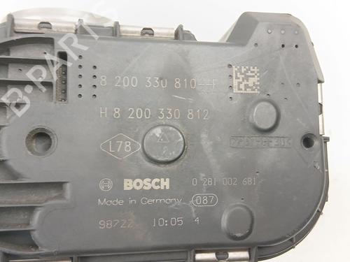 Throttle body NISSAN QASHQAI I (J10, NJ10) 2.0 dCi All-wheel Drive | BP29730112M82 