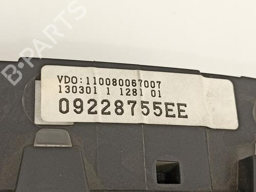 Instrument cluster OPEL ASTRA G Hatchback (T98) 1.8 16V (F08, F48) | BP12244281C47 