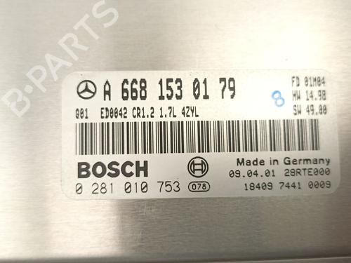 Electronic module MERCEDES-BENZ A-CLASS (W168) A 160 CDI (168.006) | BP21771642M83 