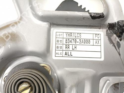 Rear left window mechanism HYUNDAI TRAJET (FO) 2.0 CRDi | BP14969413C24 